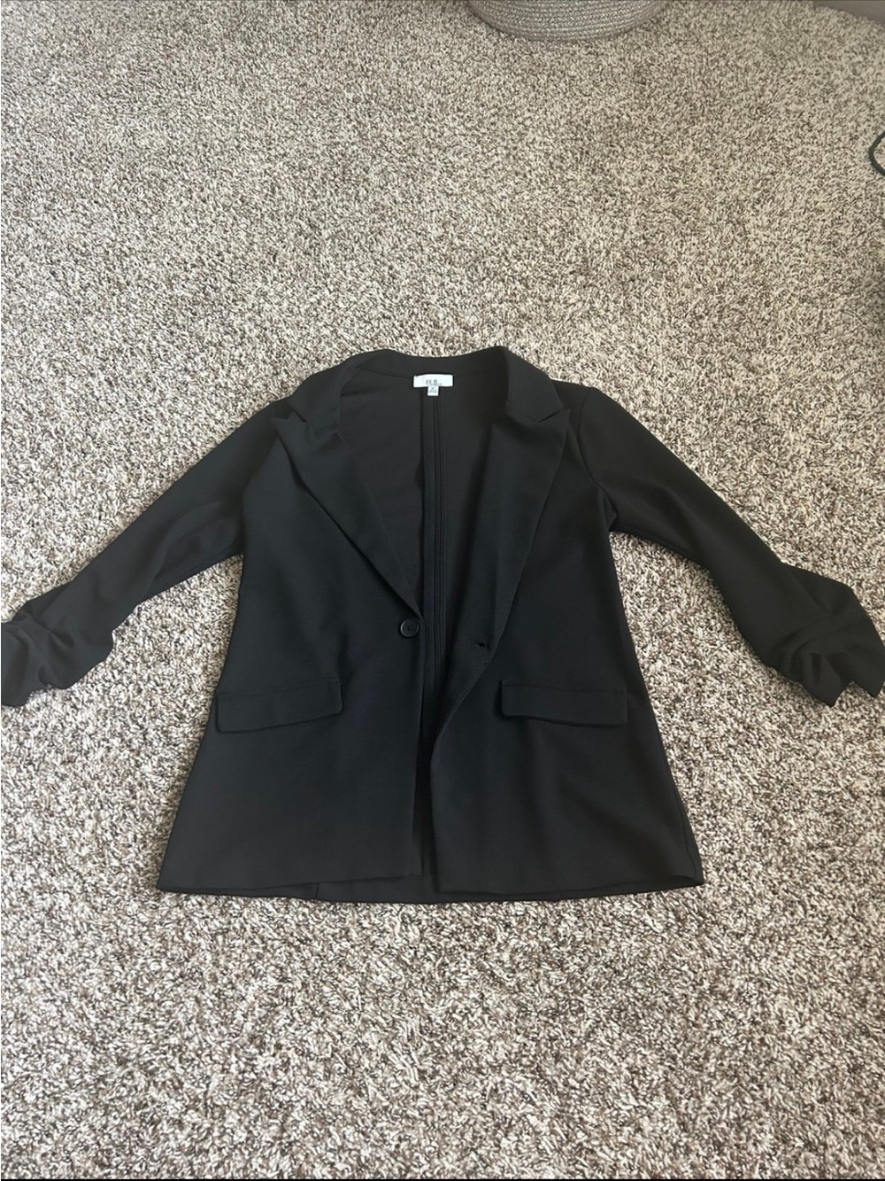 Classic Black Women's Blazer Jacket
